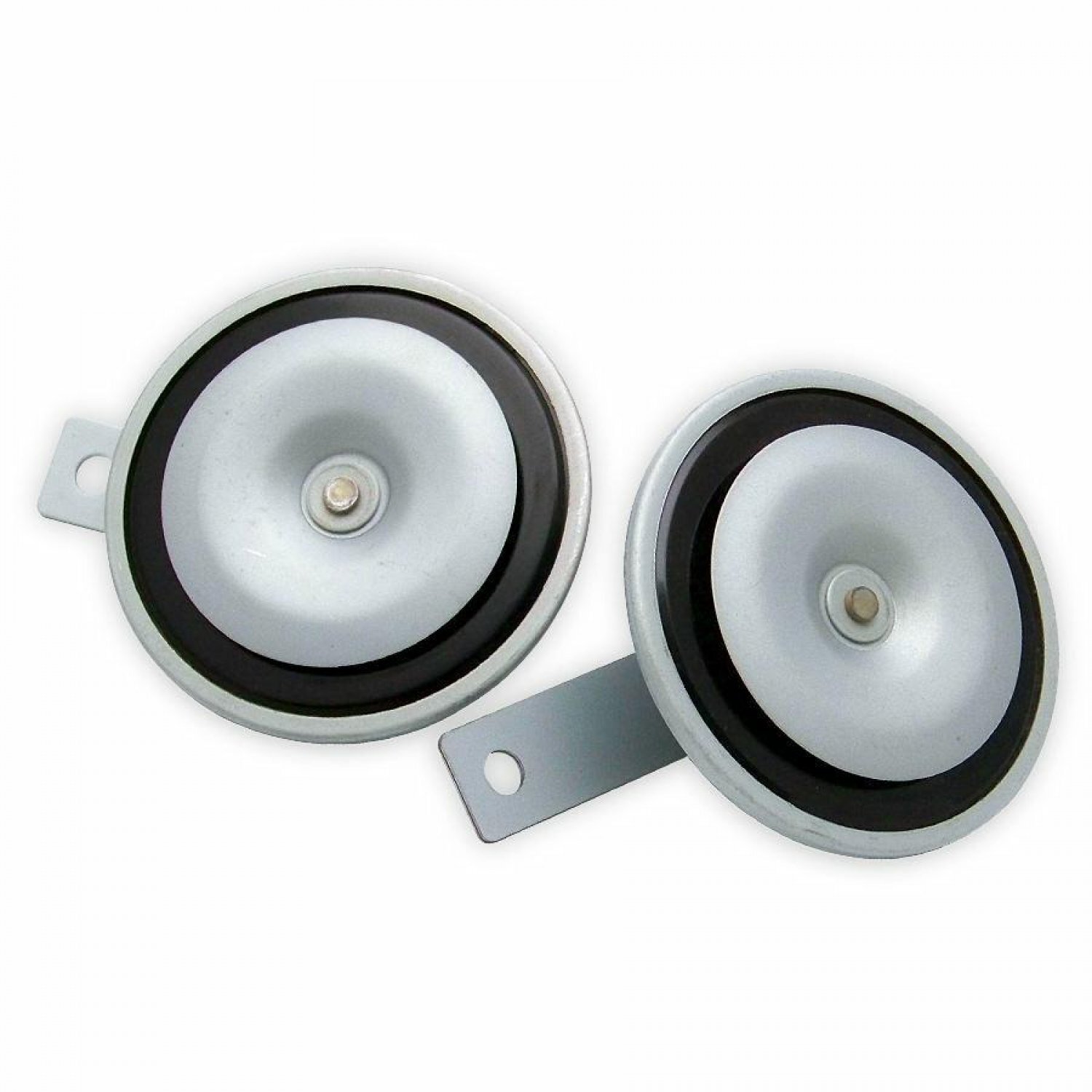 12v Retro Gilbertsons Beep Beep Roadrunner Disc Horns muscle custom V8 truck hot