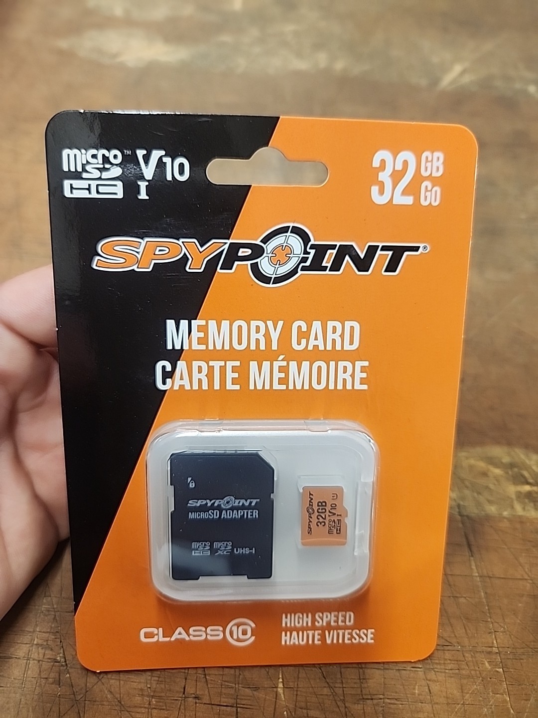 SpyPoint MicroSD 32GB Ultra High Speed Class 10 Memory Card