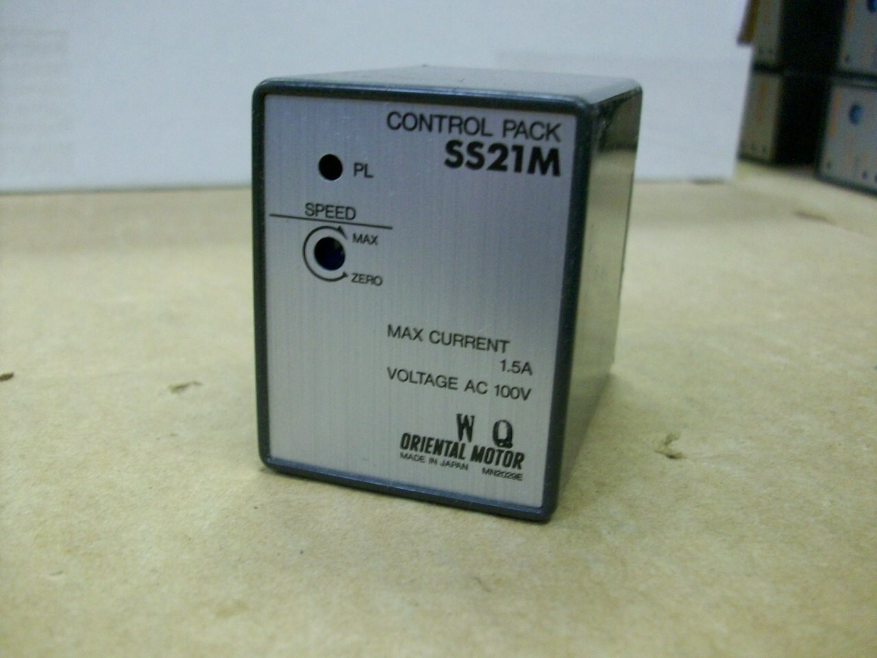 ORIENTAL MOTOR SS21M CONTROL PACK