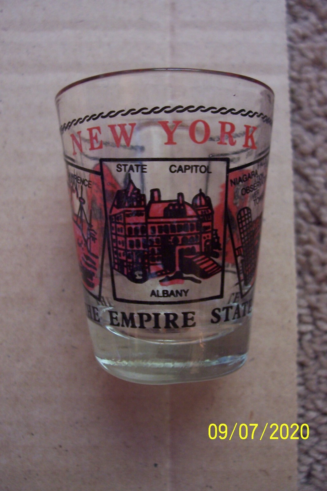 New York Souvenir Shot Glass