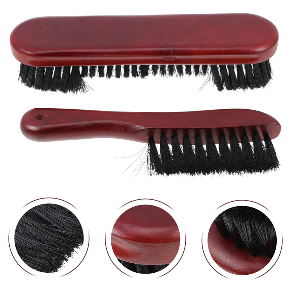 2 Pcs Pool Table Felt Cleaner Horse Hair Pool Table Brush Billiard Brush