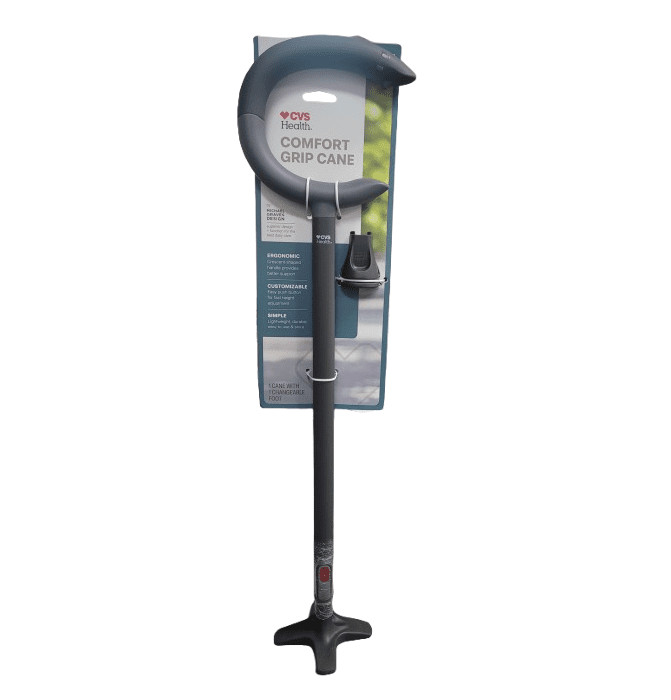 Michael Graves Comfort Grip Cane in Grey