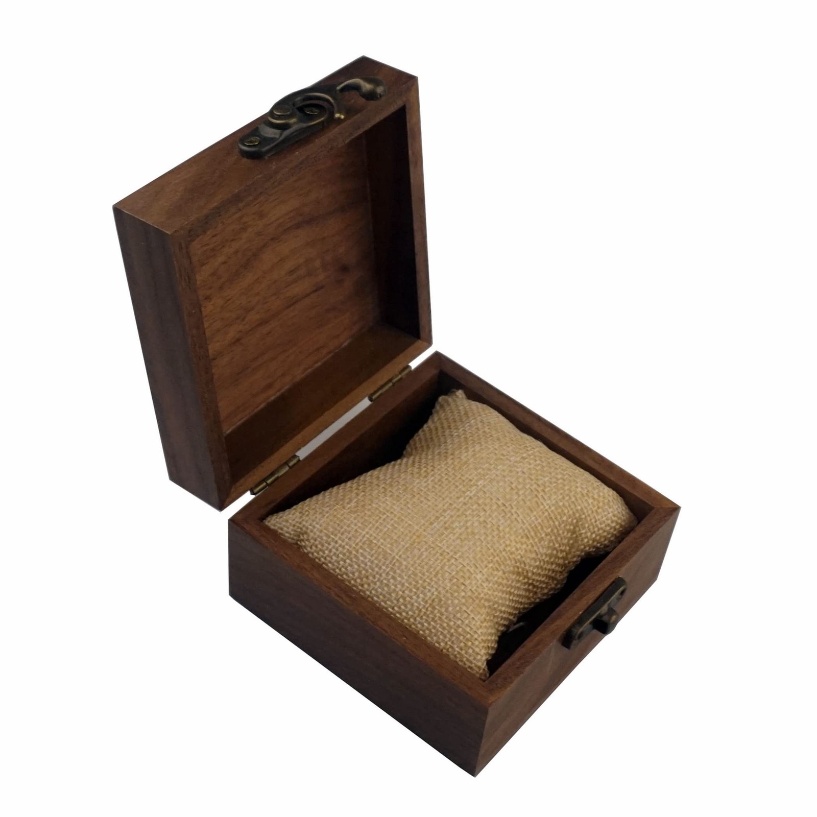 LONMAIX Walnut Wood Box for Crafts, Jewelry and watch box Wooden