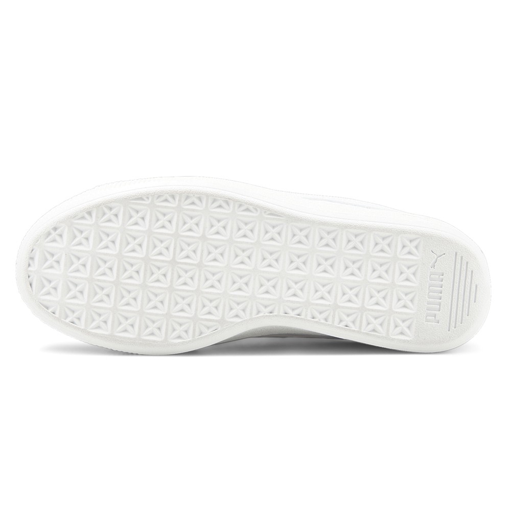 PUMA Vikky Stacked Lace Up Womens White Sneakers Casual Shoes 369143-02