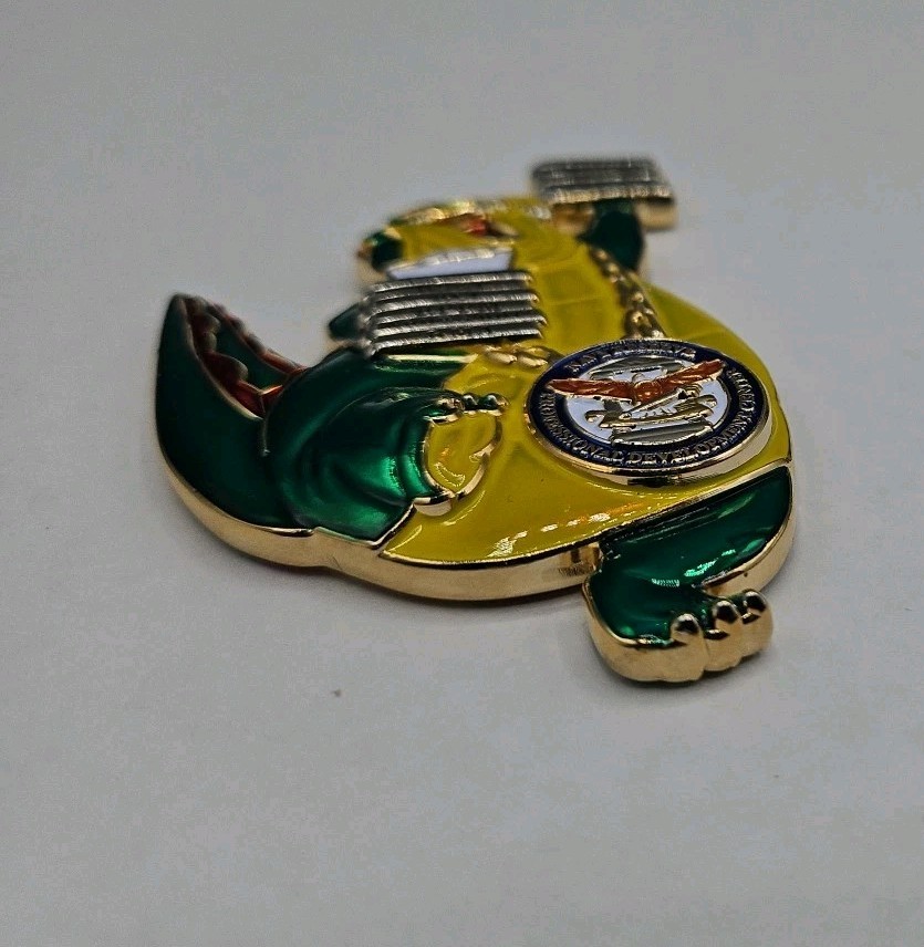 Naval Reserve Professional Development Center CHALLENGE COIN Navy Gator Facilier