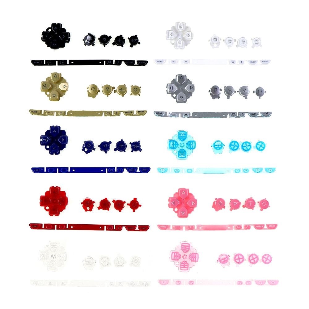 Full Replacement Button Set for Sony PSP 1000 - D-Pad, Buttons & Function Bar