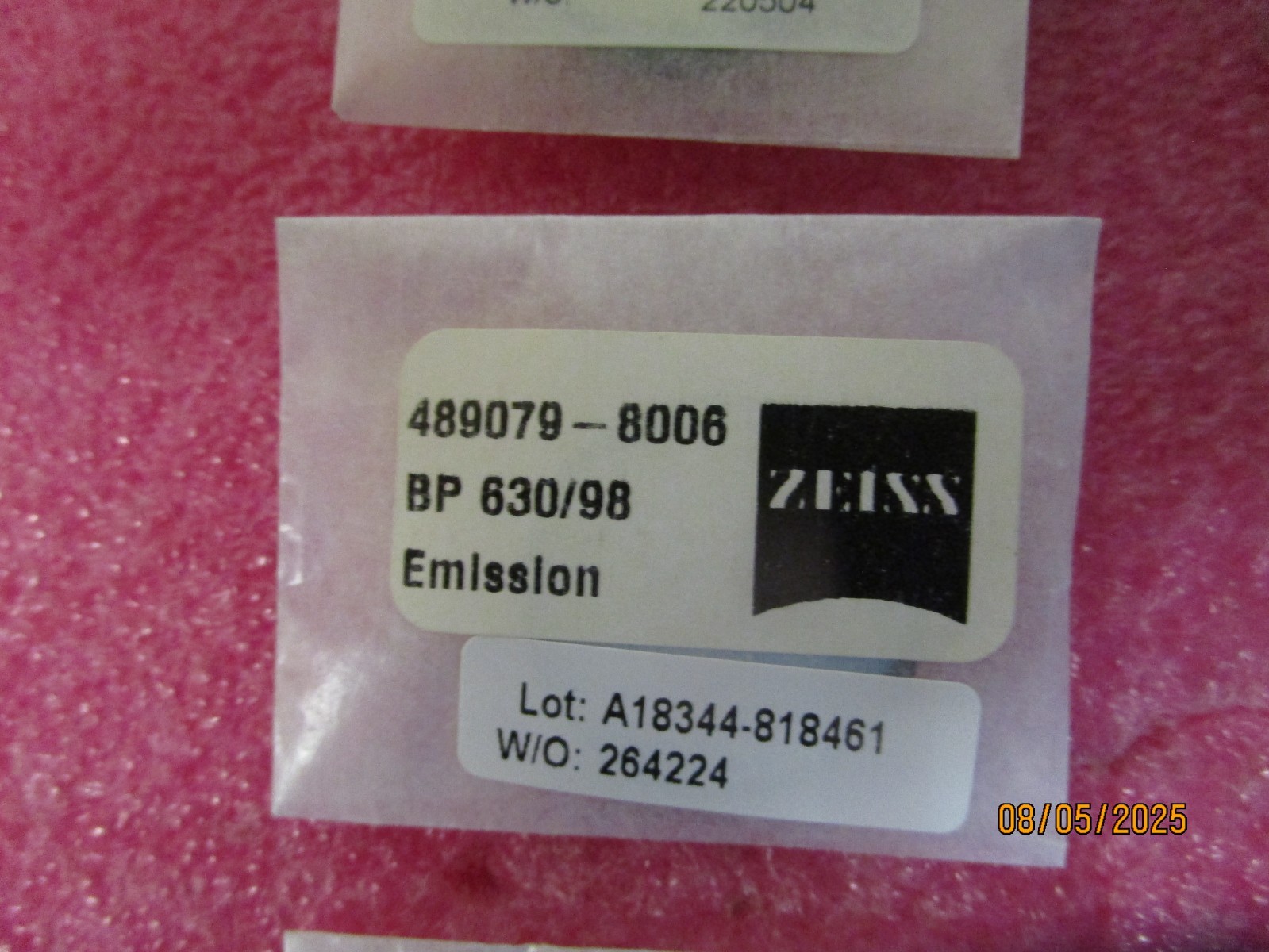 NEW! Zeiss Microscope Filter Set 79 HE 489079-9010 - Qty (6) Filters