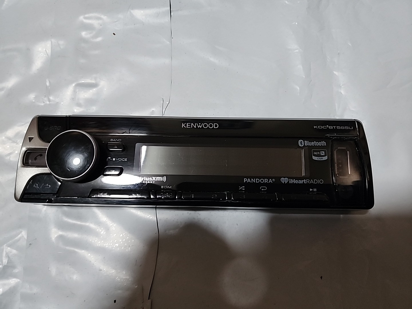KENWOOD KDC-BT565U CAR STEREO ONLY ONLY ONLY KENWOOD KDC-BT565U FACEPLATE OEM🟠