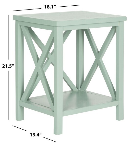 Safavieh Candence Cross Back End Table, Reduced Price 2172705716 AMH6523E