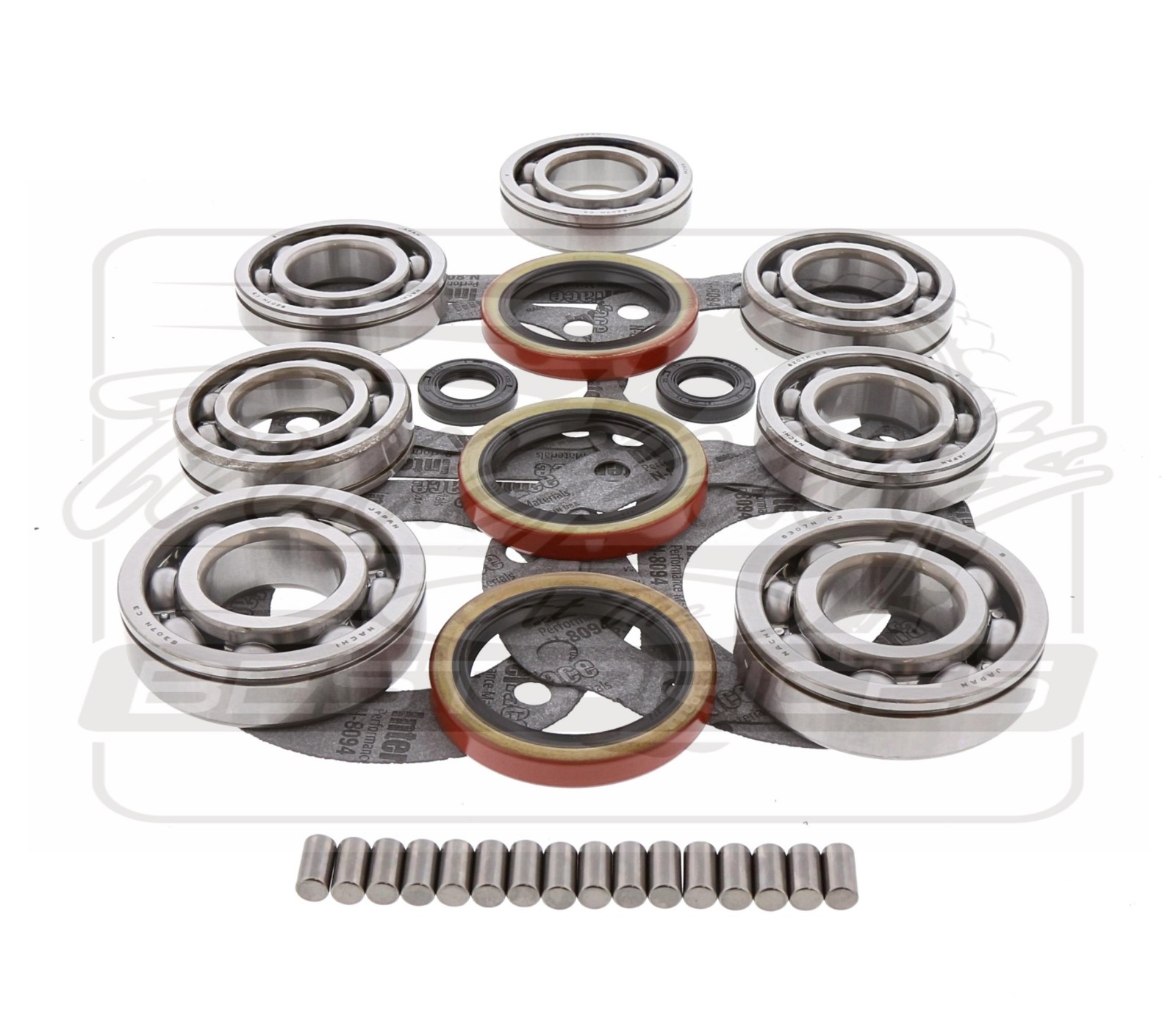 Fits Ford Dana Model 24 Transfer Case Rebuild Kit Iron Case 2 speed Gear driven