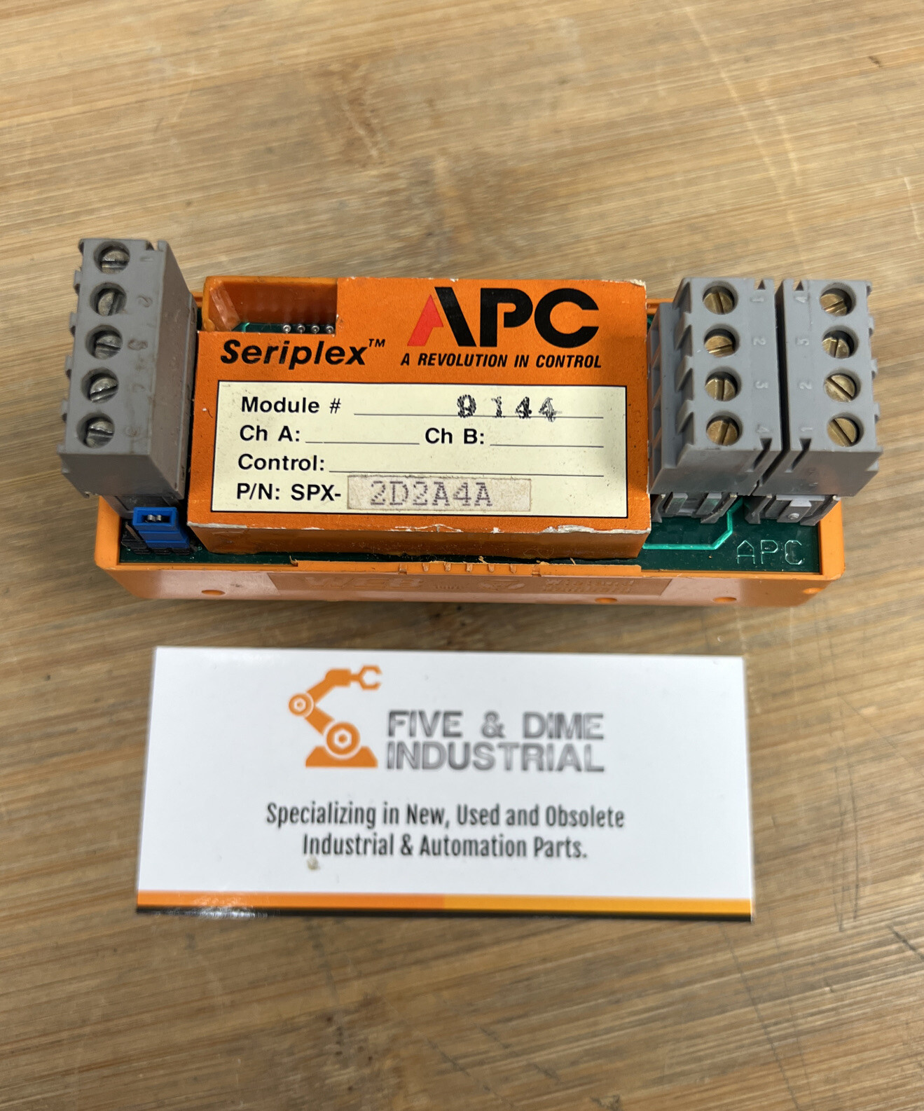 APC Seriplex I/O Module, SPX-2D2A4A Sensor Buss Module