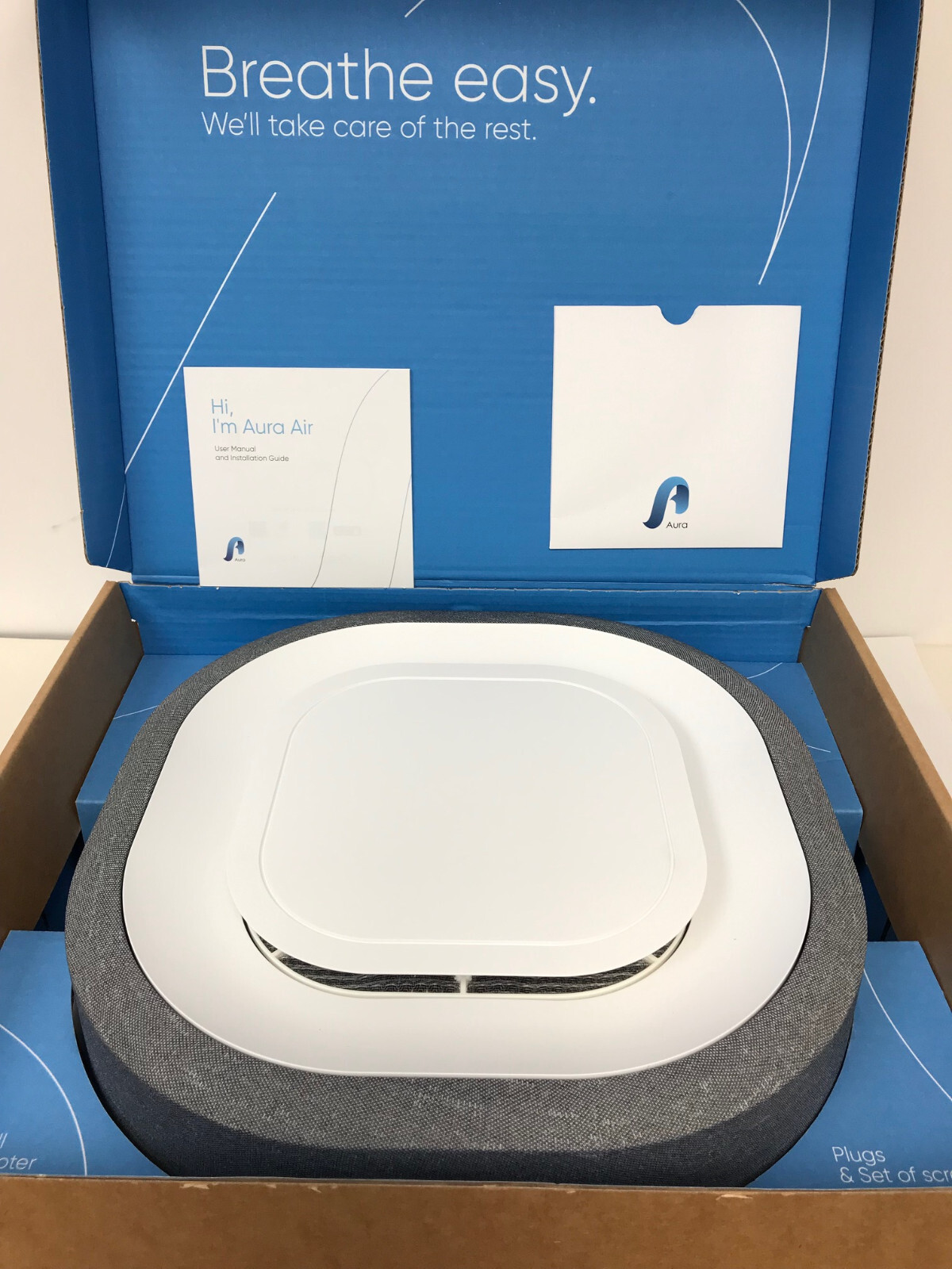 AURA SMART AIR F00053AA AURA AIR REV 1.0 AIR PURIFIER NEW F00053   *NO APP *