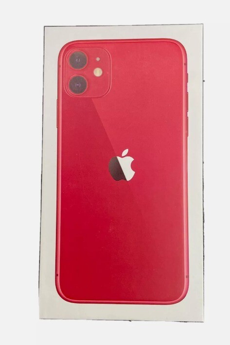 BRAND NEW IPHONE 11 RED ORIGINAL BOX ONLY IN MINT CONDITION