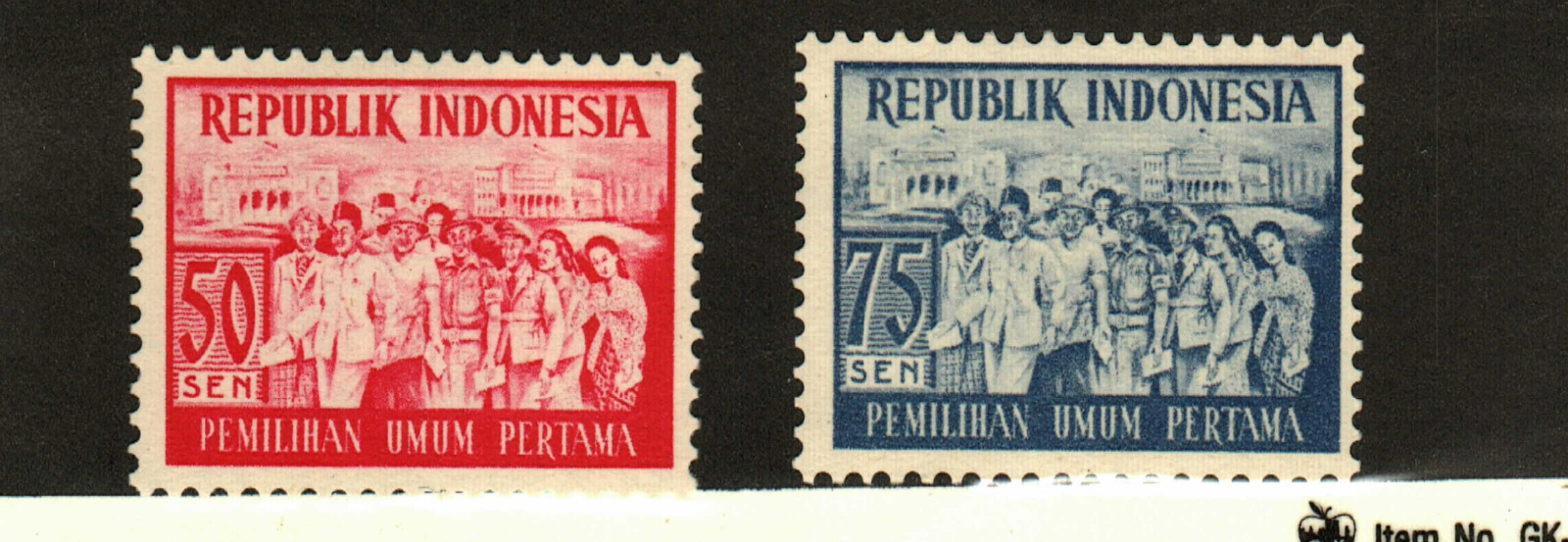 Indonesia #412-3 MNG
