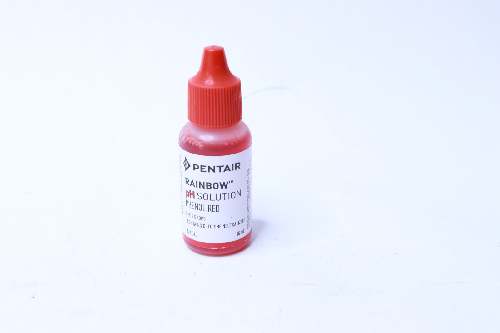 Pentair pH Solution Phenol with Chlorine Neutralizer Red 1/2oz 15mL  R161094
