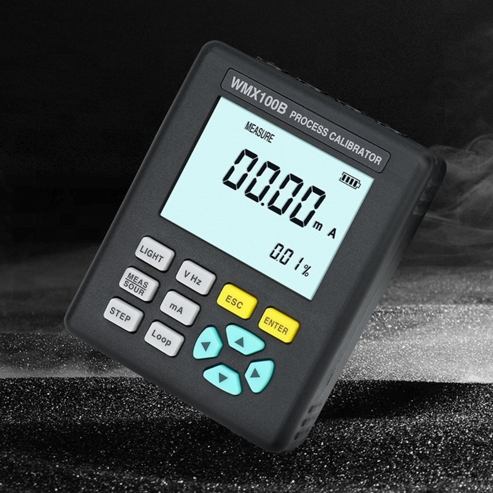 Handheld Process Calibrator Backlit LCD Display Mini Waveform Generator