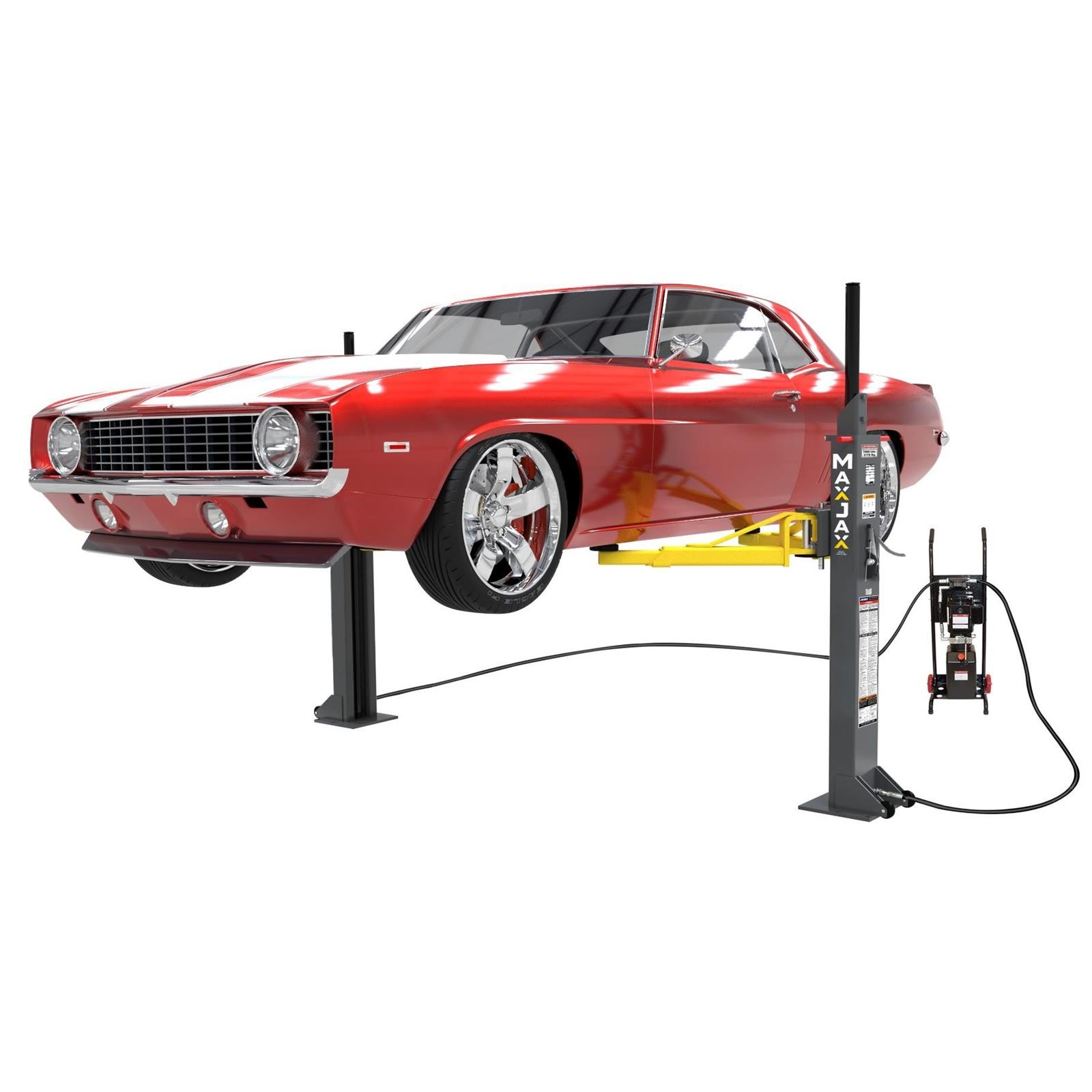MaxJax M7K 7,000-LB Capacity Portable Two-Post Lift