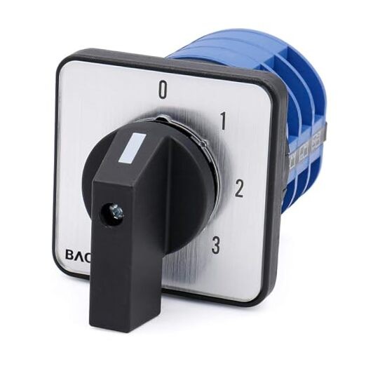 40A 660V 4-Position 3-Phase Rotary Cam Switch, 12 Terminal 0-1-2-3 SZW26-40/0