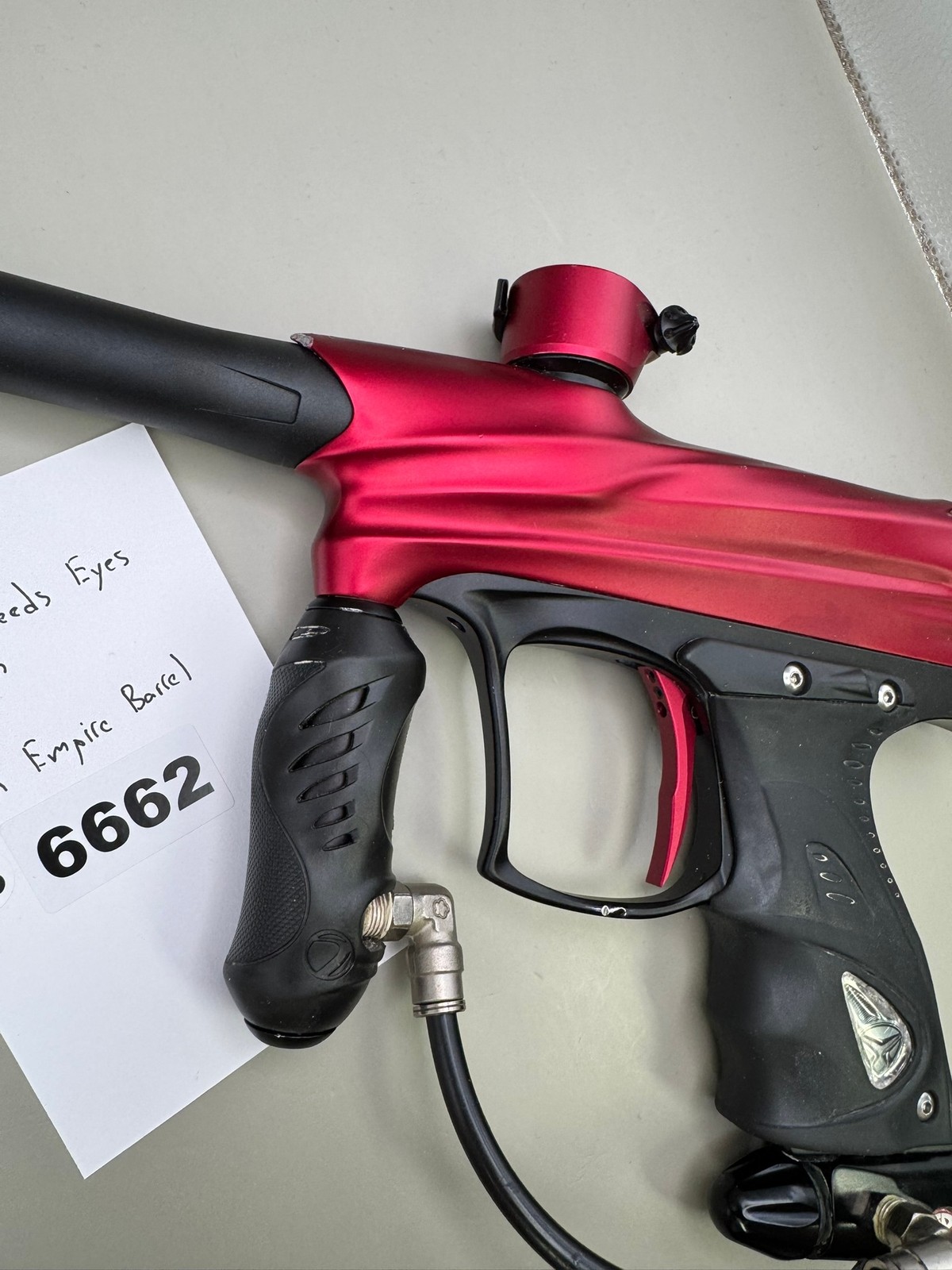 Dye DM9 Paintball Marker Body Red