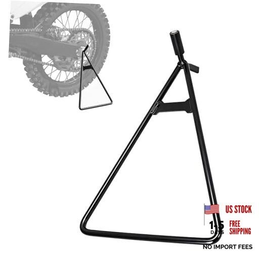 Dirt Bike Triangle Stand,Universal Motorcycle Kickstand Rear Side Wheel 00-0