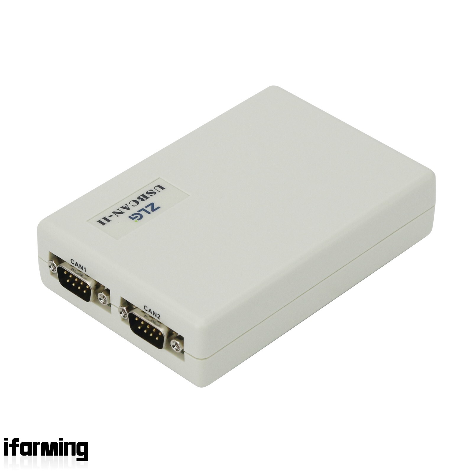 ZLG USBCAN-II USB to CAN Adapter CAN Bus Analyzer Debugger w/ 2CH CAN for Linux