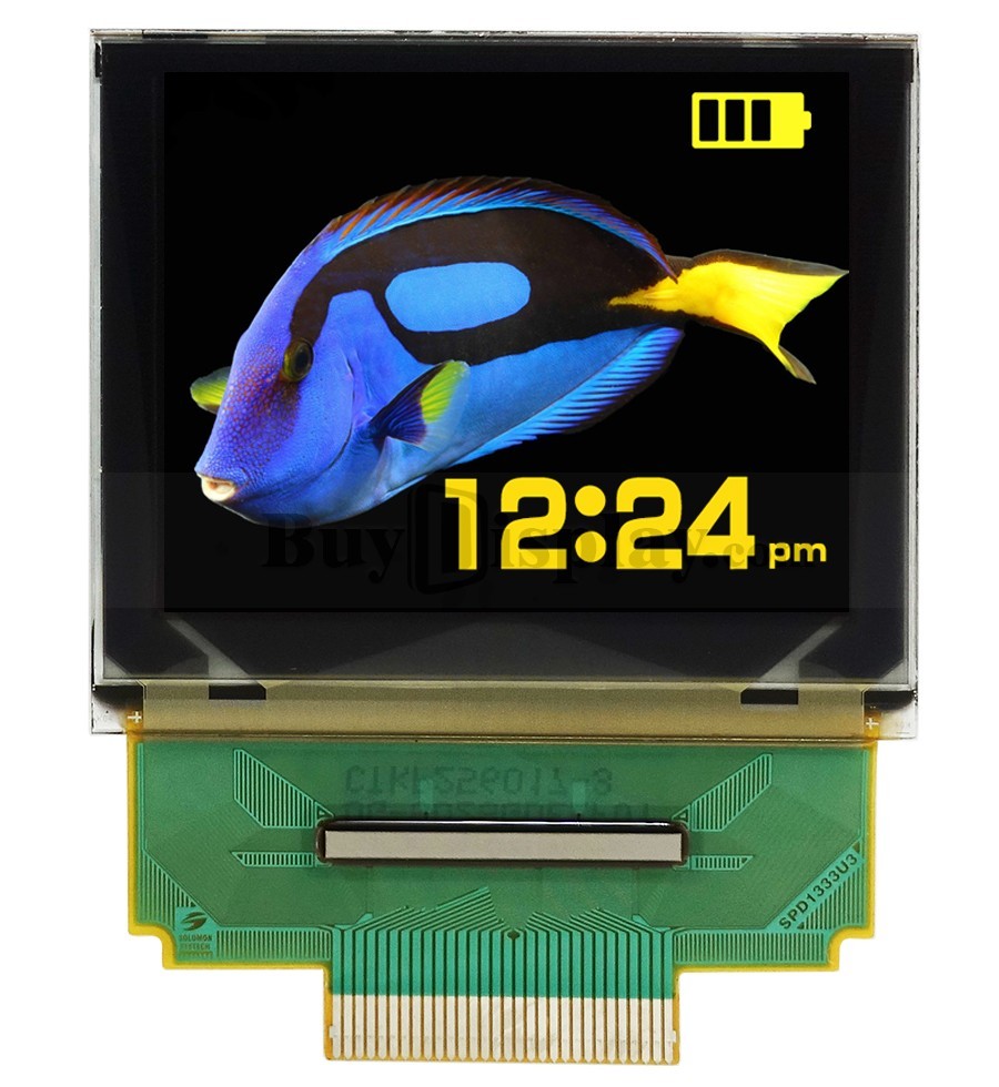 SPI 1.45 inch 160x128 Full Color RGB OLED Display Panel Free View