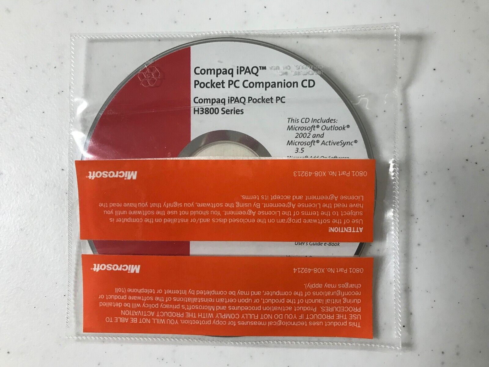 Compaq iPAQ Pocket PC H3900 Series Companion CD-ROM (2002)