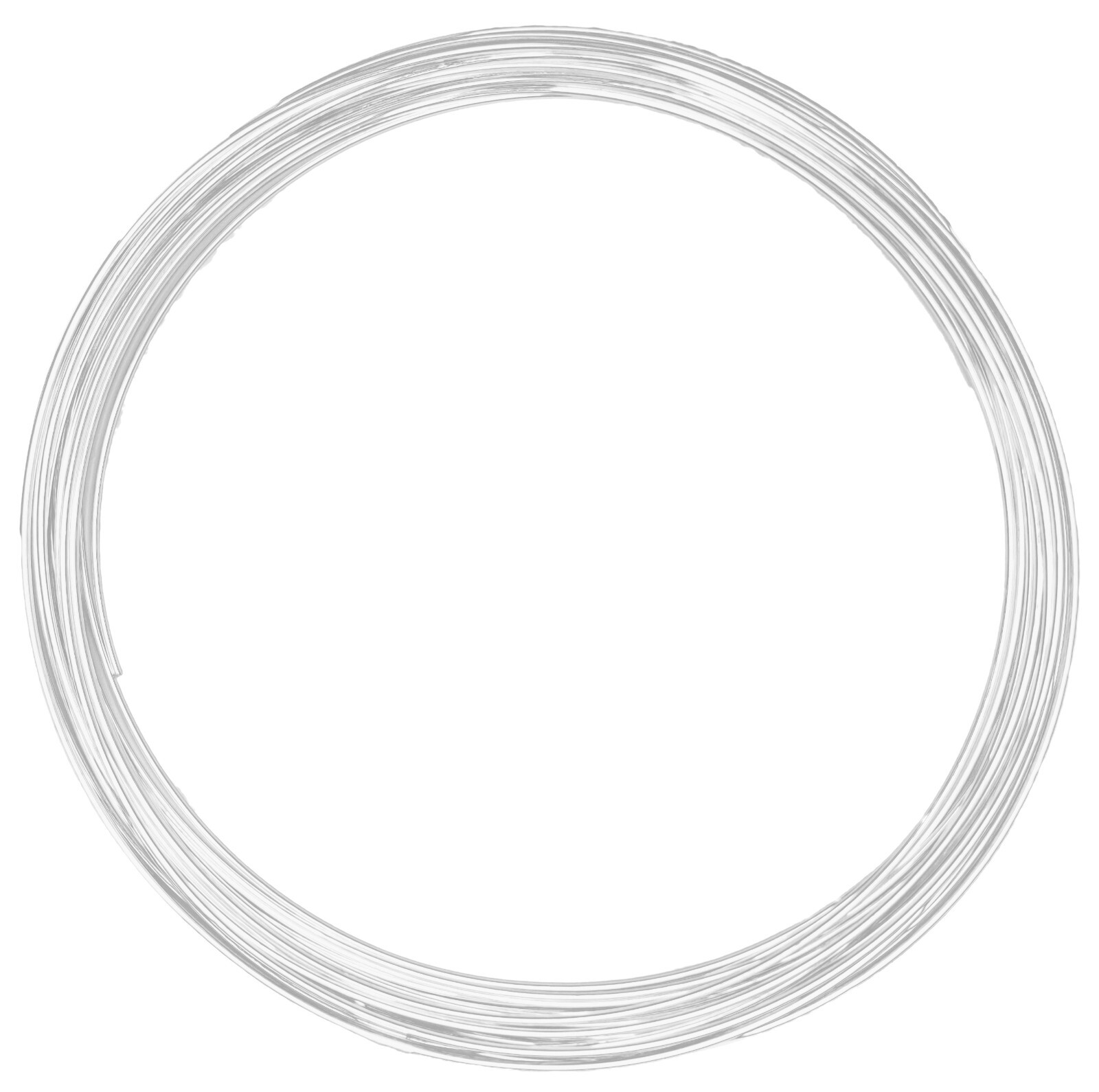 940 Argentium Silver Wire | Half Round, Half Hard | 8-22 Gauge | 1-10 Ft | USA