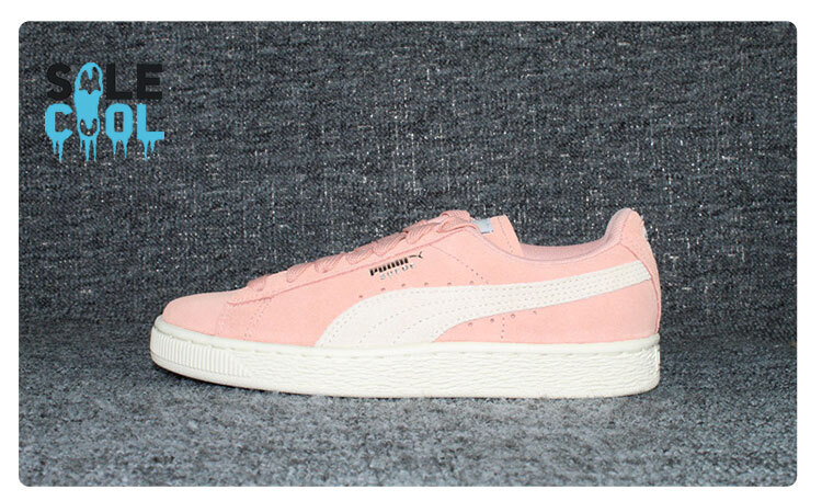 Puma Suede Classic  Pink Lace Up Low Top Women's Sneaker Shoes 355462-87