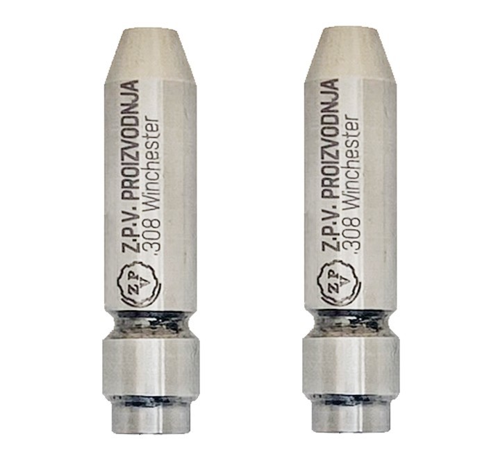 Z.P.V. Fast Check 308 Winchester Headspace Gauge Set GO and NO-GO
