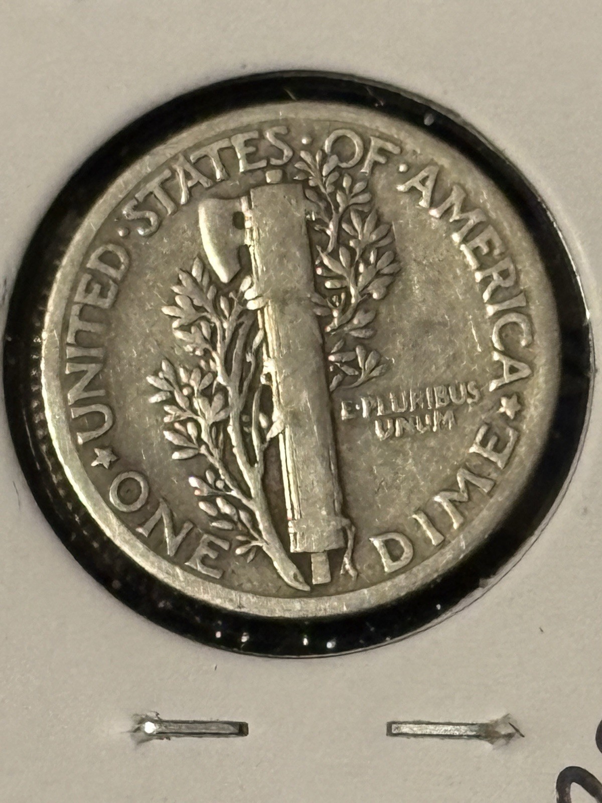 1927 Mercury Dime