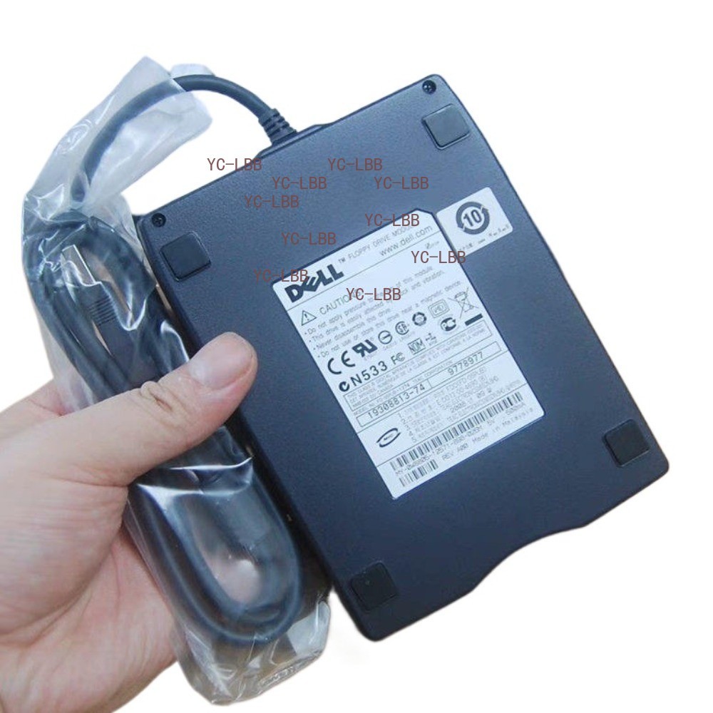 Dell External USB Floppy Drive 3.5 Inch 1.44 MB Disk Drive Support 720K FD-05PUB