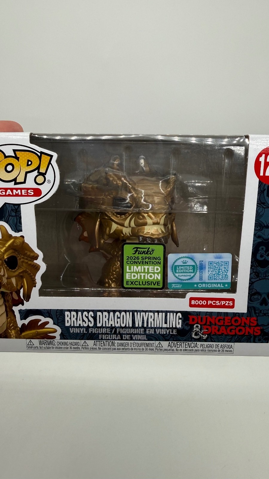 Funko Pop! Dungeons & Dragons Brass Dragon Wyrmling #1201 LE 8000