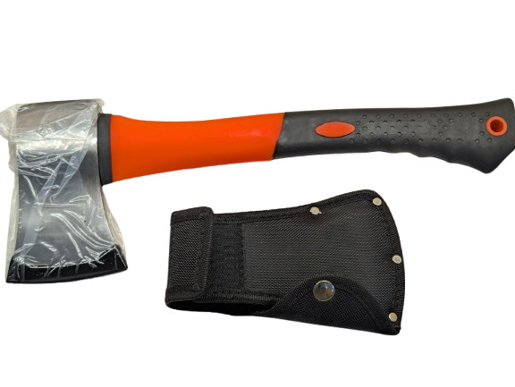 Trapper's Hatchet with Sheath Axe Trapping Equipment Set Making Survival