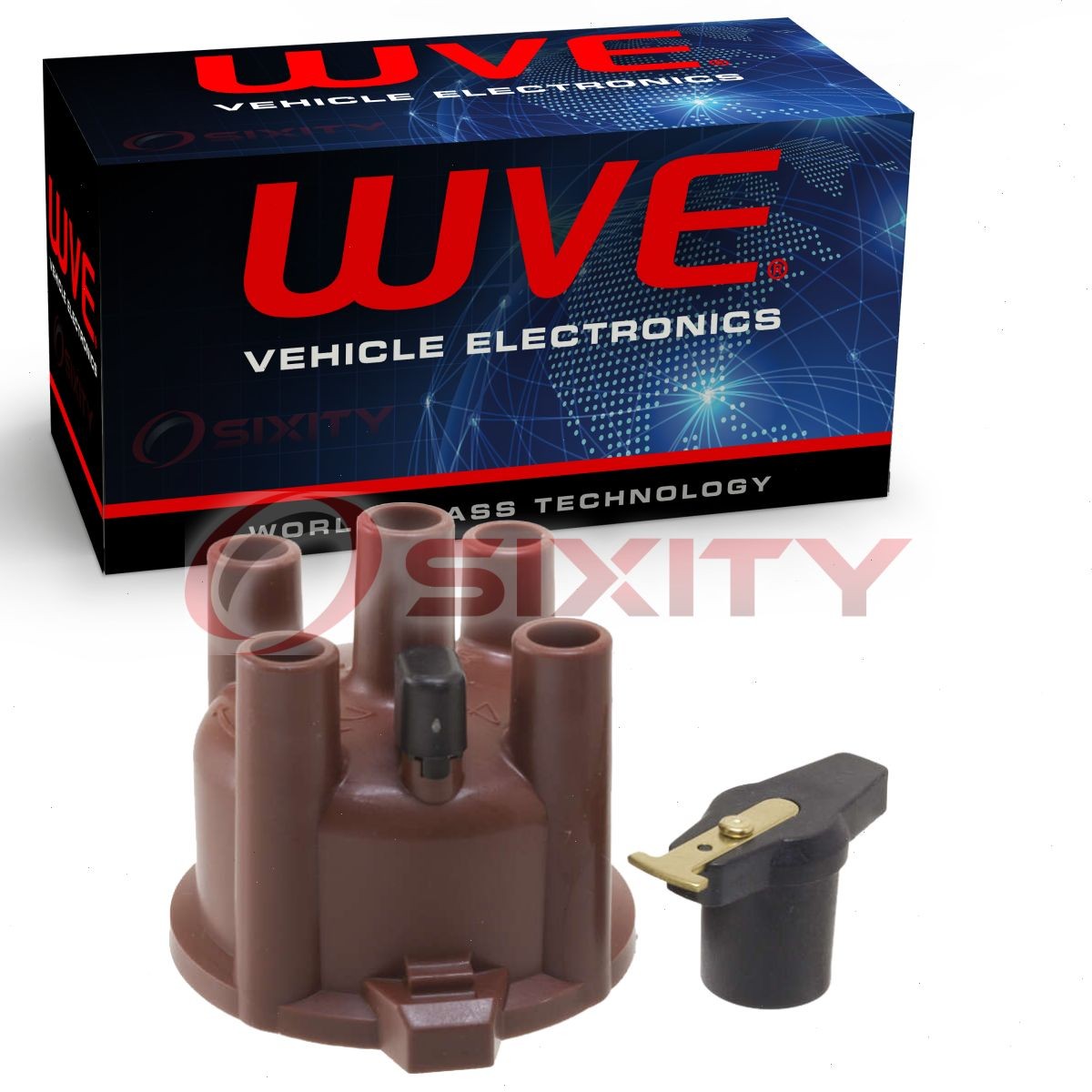 Wells Distributor Cap & Rotor Kit for 1982-1990 Suzuki Samurai Sidekick sv