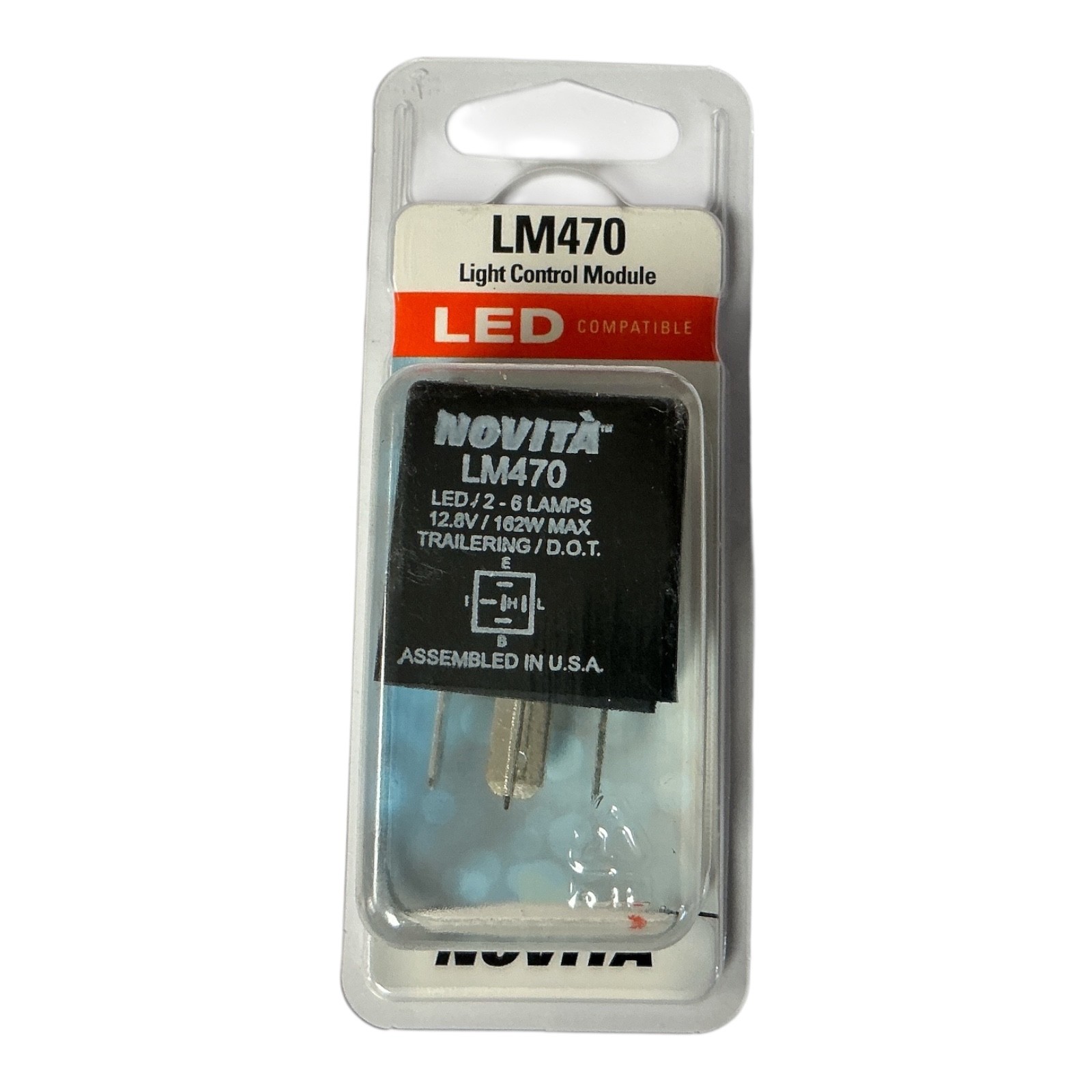 NOVITA LM470 LED Light Control Module 12.8V 162W 2-6 Lamps OEM Sealed New