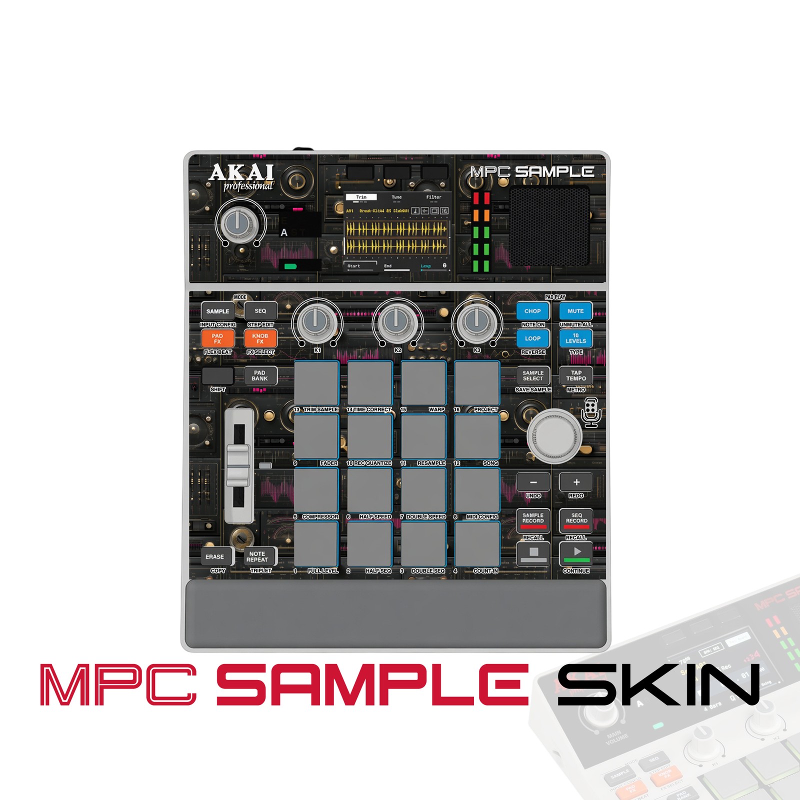Akai MPC Sample Skin / design18_AB2
