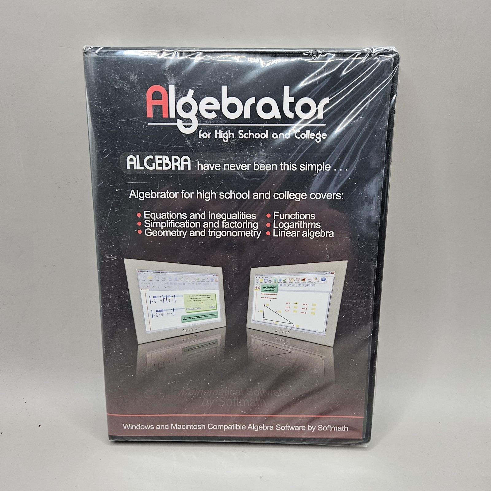 ALGEBRATOR FOR HIGH SCHOOL AND COLLEGE - INSTRUCTIONAL cd
