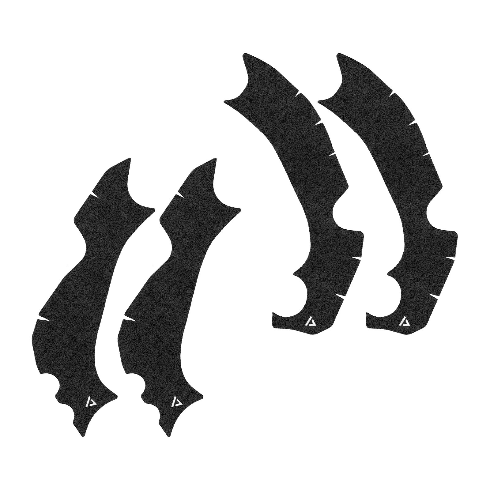 2024-2026 Kawasaki KX250 KX250F KX450 Rubberized Grip Tape Frame Guard (2 Pairs)
