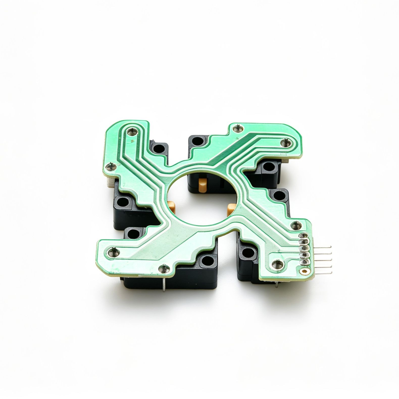 New JLF PCB Joystick Repair Board Micro Switches Part TP-MA Assembly For Sanwa j