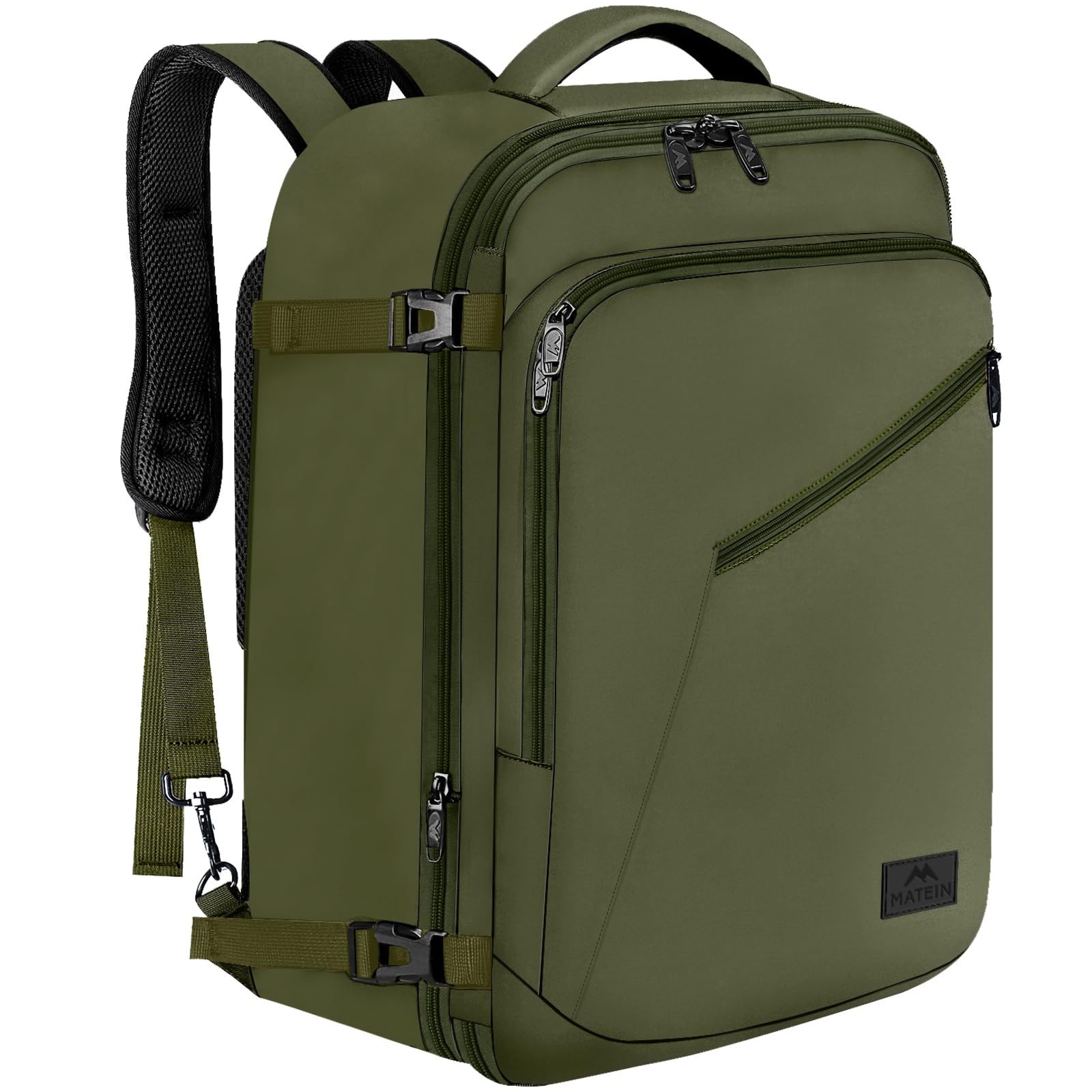 MATEIN Expandable Air Travel Backpack, Light Weight Carry on Backpack | Perso...