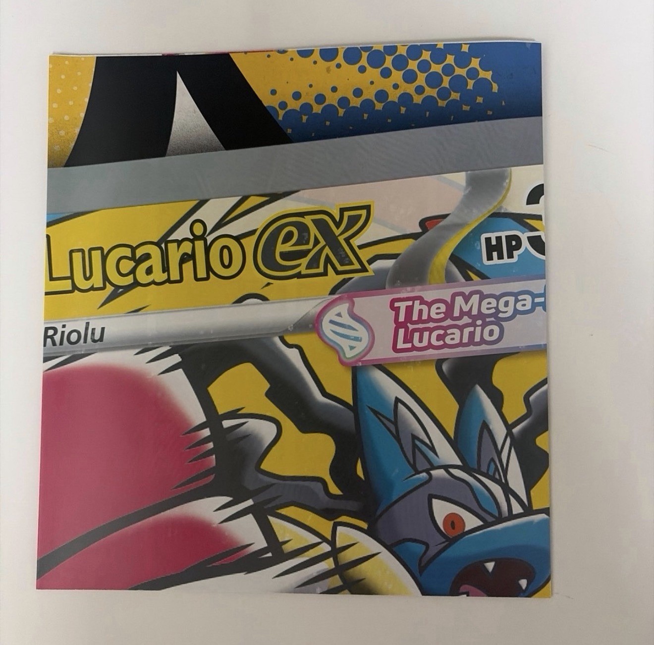 Mega Lucario EX Pokémon poster