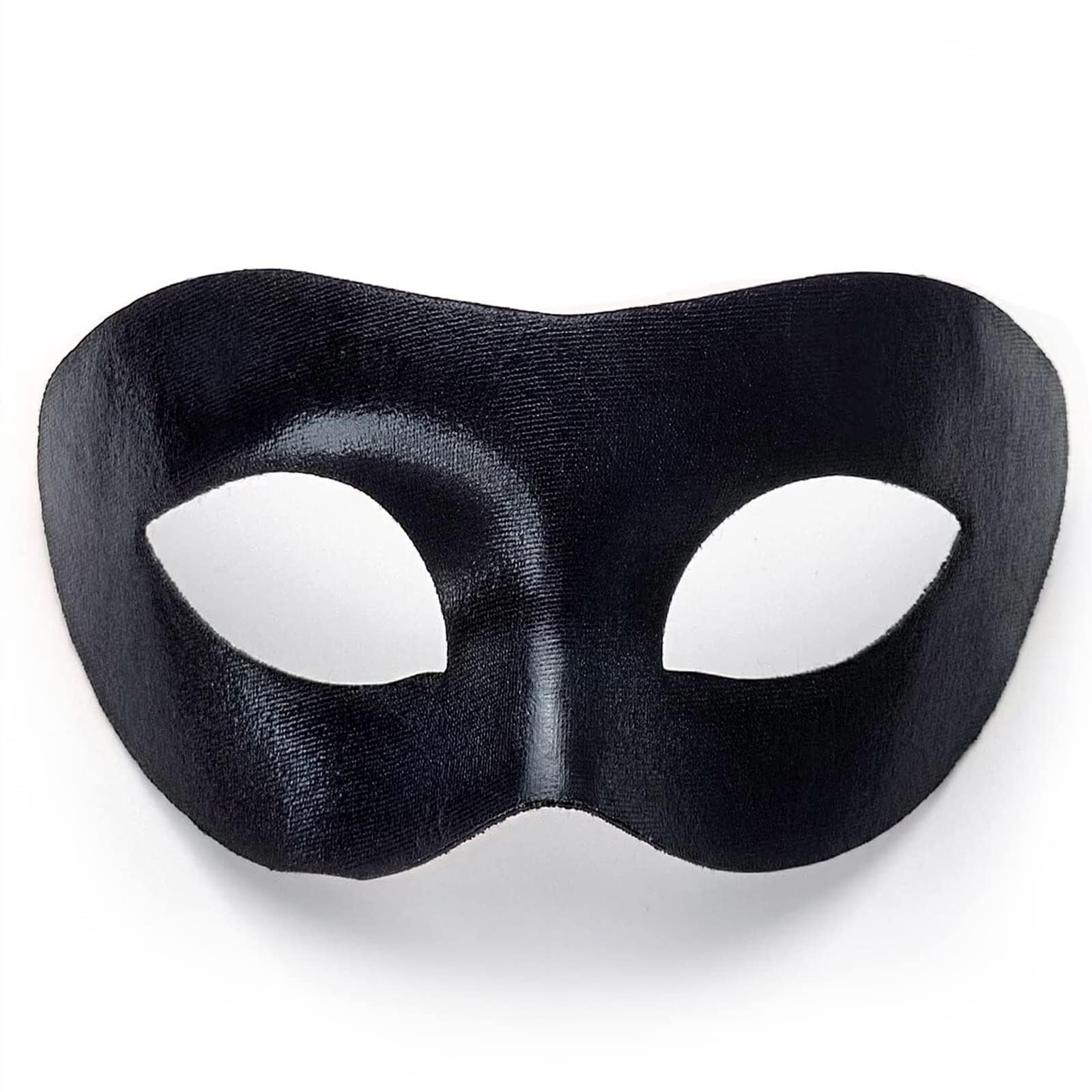 HyperFun Masquerade Mask for Men Classic Vintage Venetian Mens Large, Black