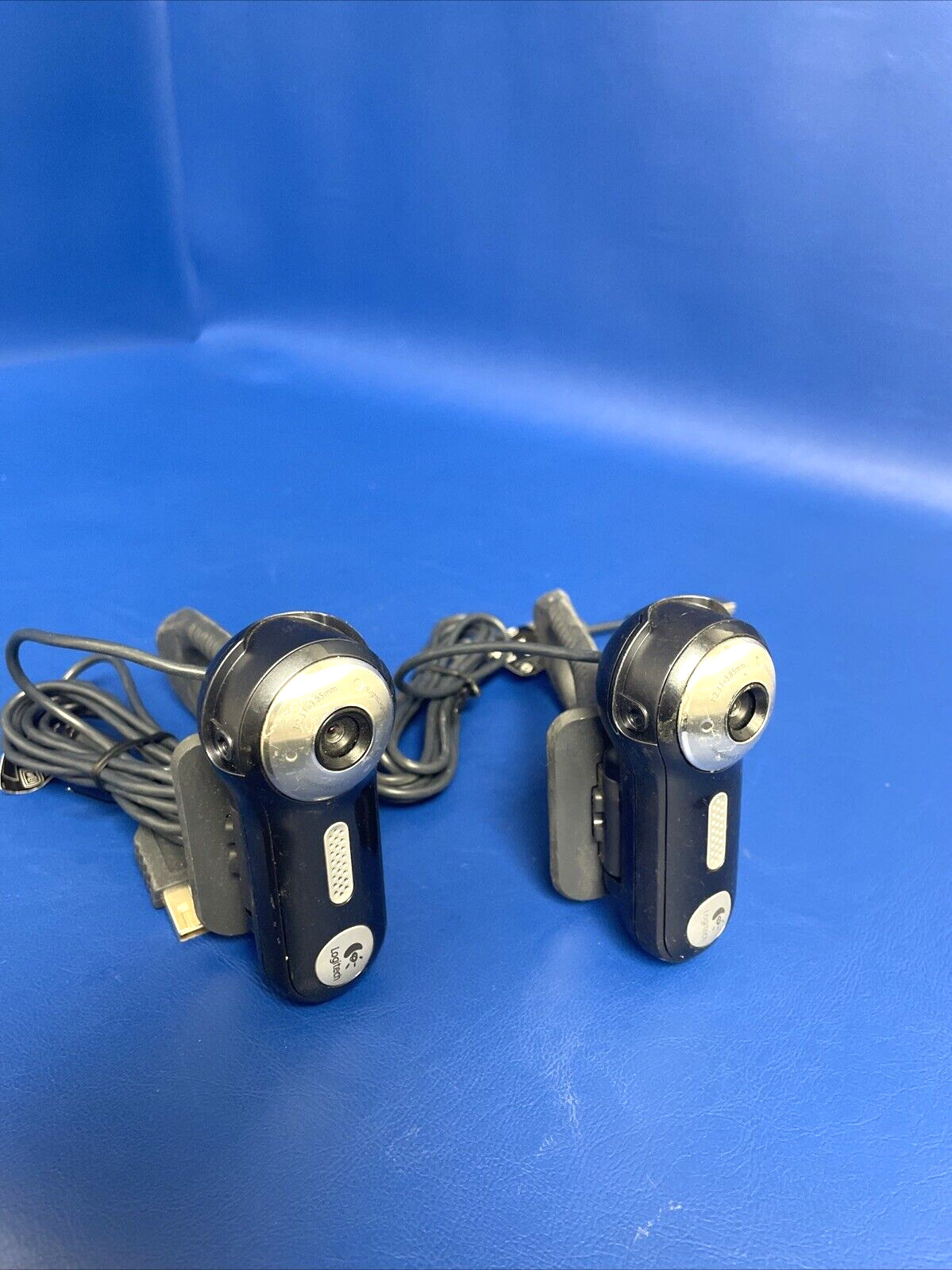 LOT OF 2X Logitech QuickCam Fusion Web Cam V-UAR33
