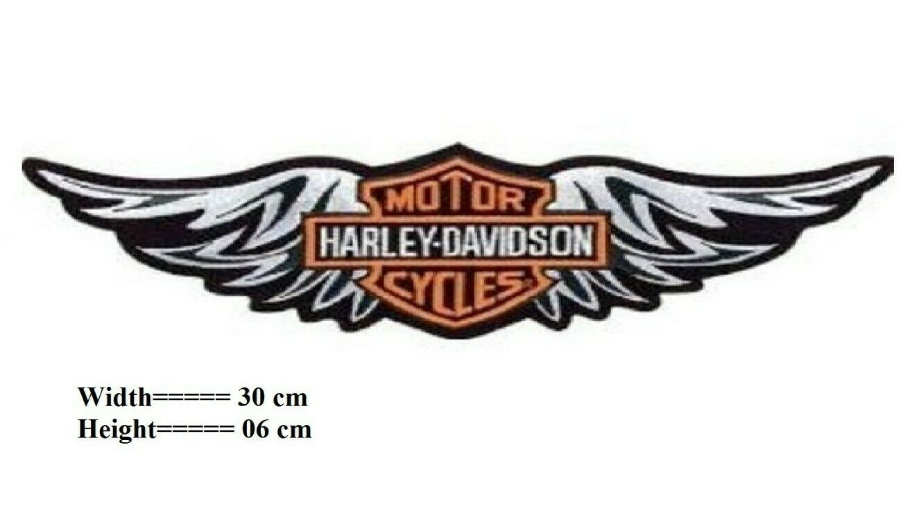 Harley-Davidson Big Eagle Wings Emblem Vest Patches Motorcycle Jacket Patches
