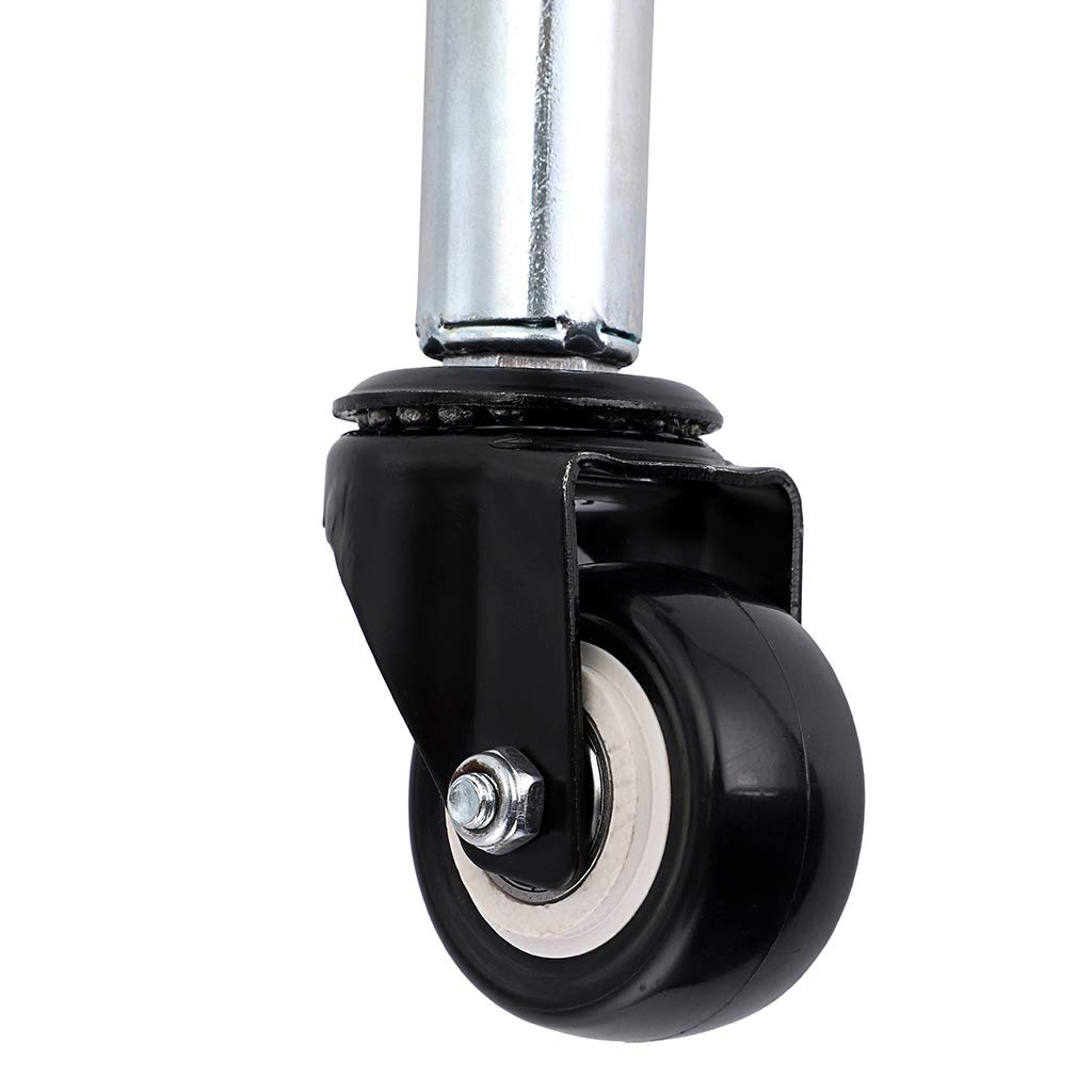 Skelang 2 Spring Loaded Gate Caster Retractable 2-1/2 Swivel Gate Caster W...