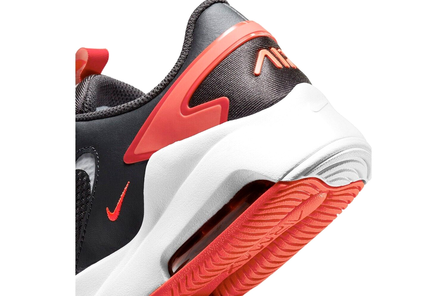 NIKE AIR MAX BOLT BLACK WHITE RED ATHLETIC SNEAKER SHOES 7Y = Size 8.5 WOMEN