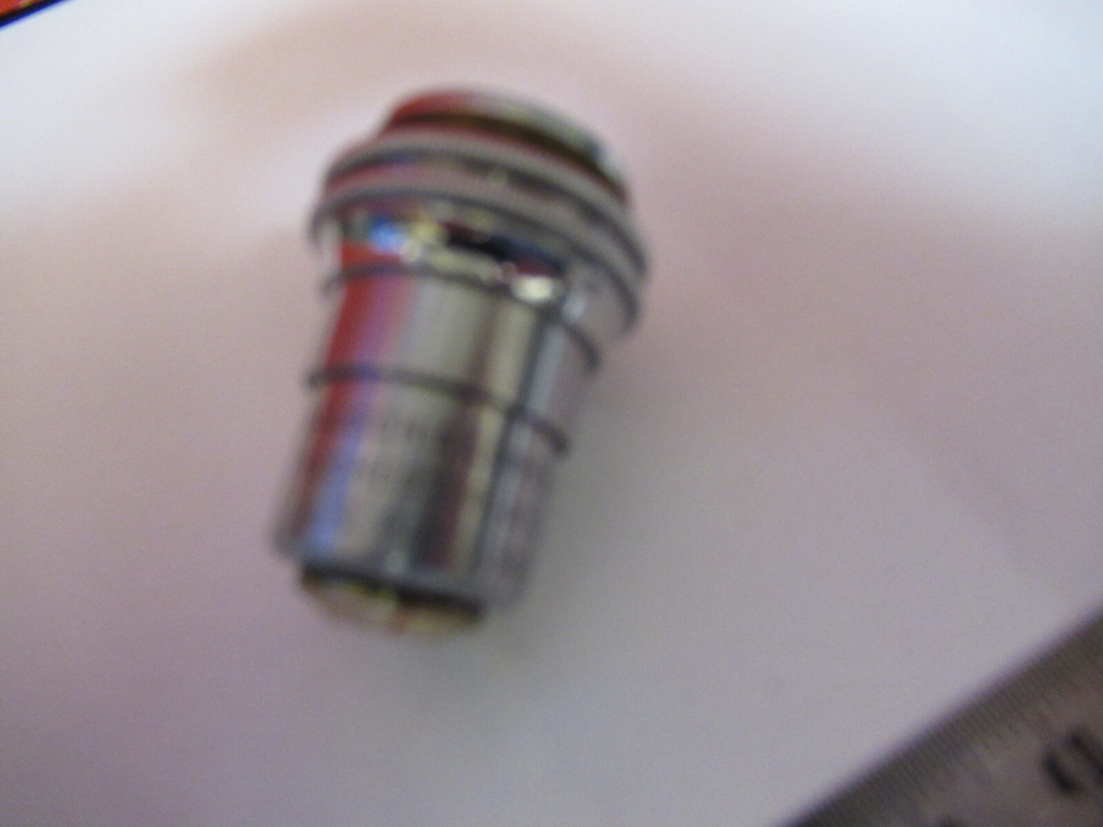 OBJECTIVE BAUSCH LOMB 10X LENS OPTICS MICROSCOPE PART AS PICTURED S3-B-23