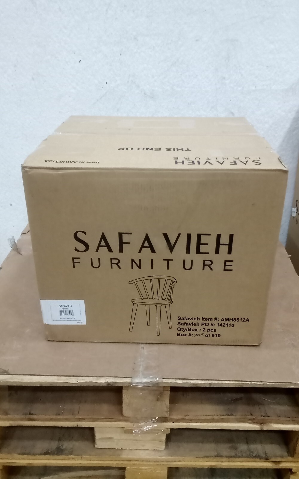 Safavieh BLANCHARD SIDE CHAIR, Reduced Price 2172725653 AMH8512A