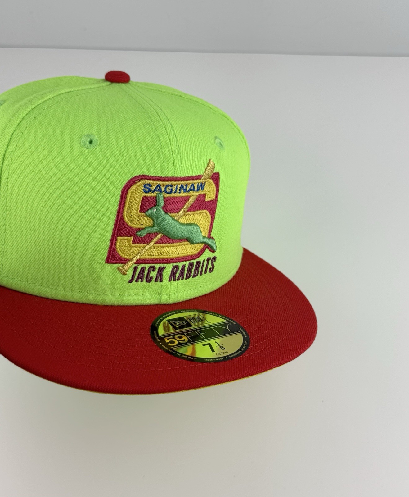 New Era MyFitteds Saginaw Jack Rabbits MILB "Bucky O'Hare” Inspired Fitted 7 1/8